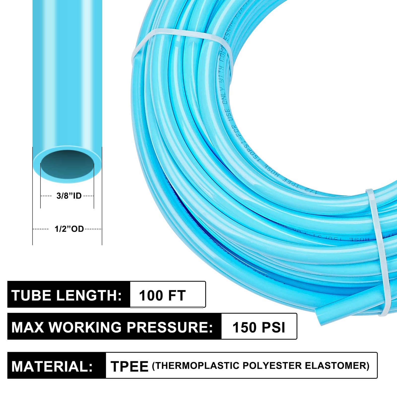1/2″OD Compressed Air Piping System and Shop Line Kit