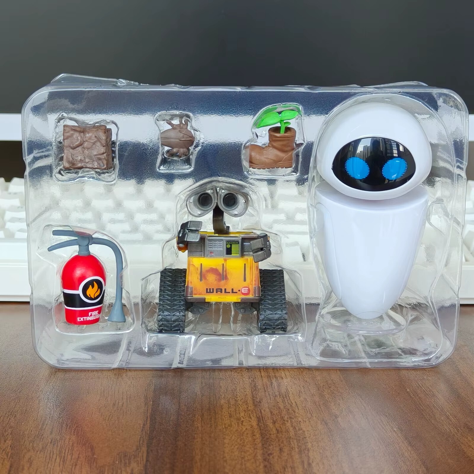 Wall-E And Eve Mini Robot Movable Action Figure Party Toys Gift New in Box