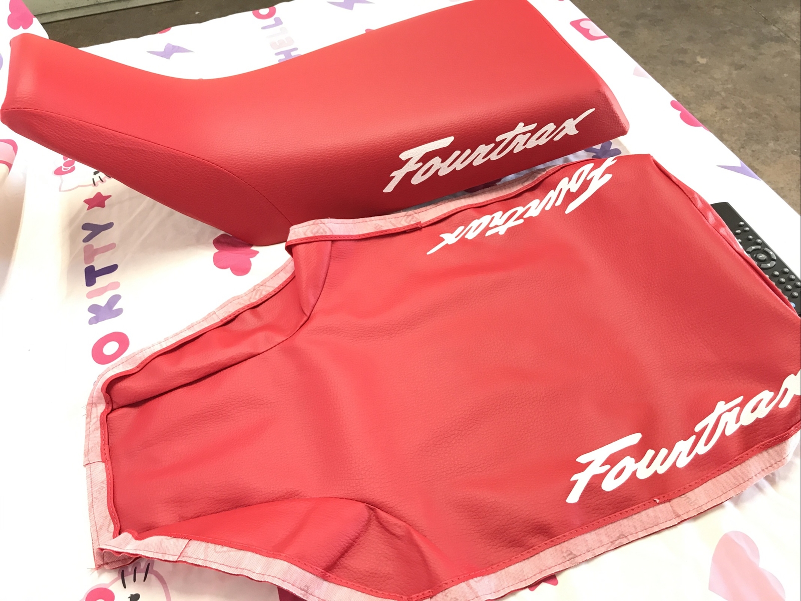 HONDA TRX250R SEAT COVER FOURTRAX 1987 TO 1988 MODEL SEAT COVER RED (H*-266)