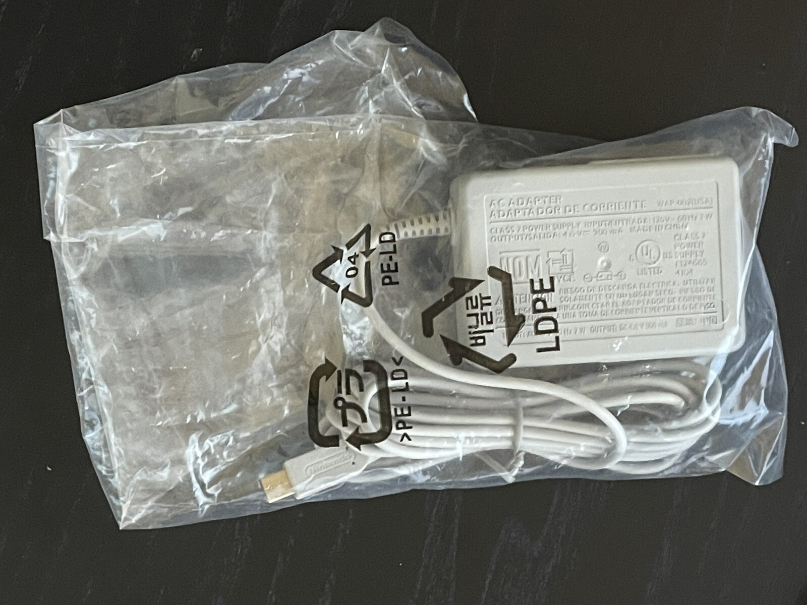 ORIGINAL NINTENDO 3DSXL NDSi DSi XL 3DS 3DS XL WALL CHARGER/AC ADAPTER BULK PACK