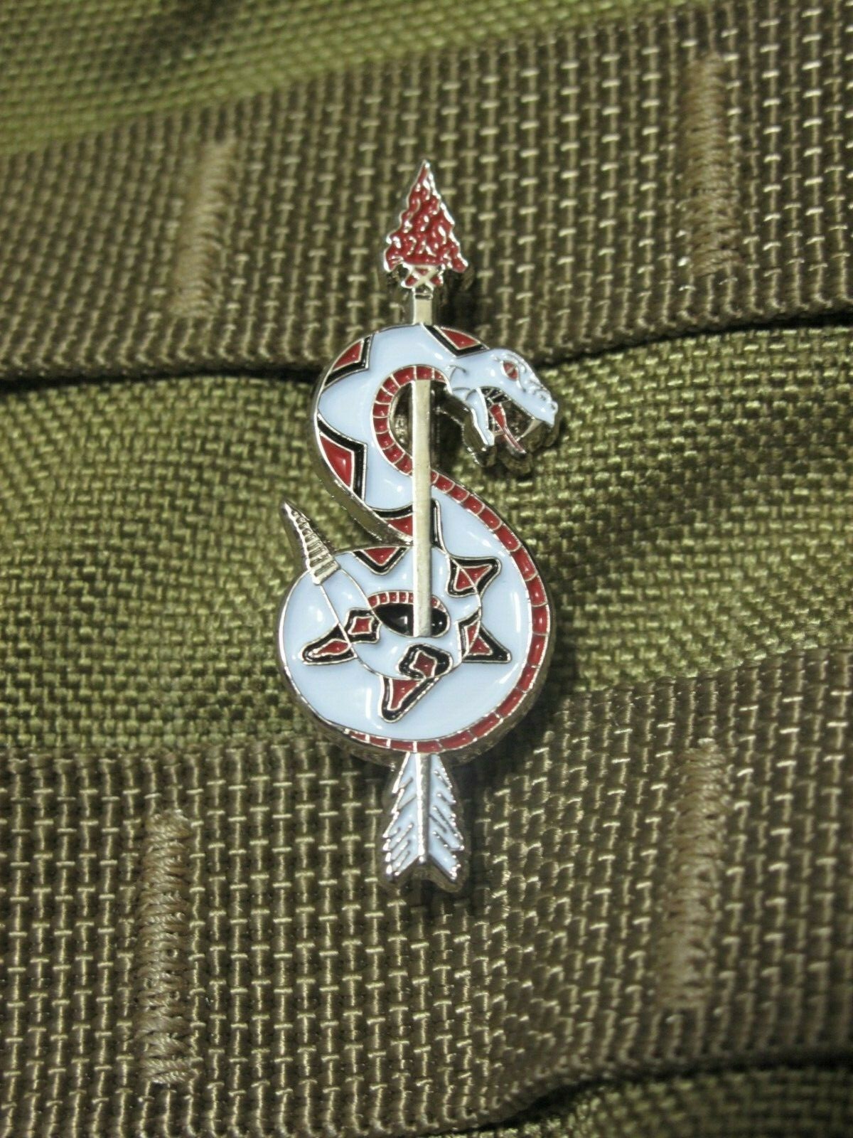 Army Sniper Badge NEW Snake Arrow Ranger Recon SEAL Marsoc Scout Rifle Pin US
