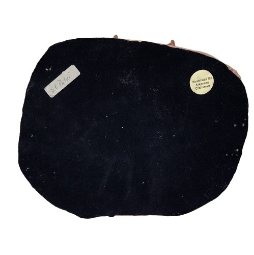 Clay Sculpture of St. Peter Walking on Water Reaching for Jesus Mathew 14 28-31