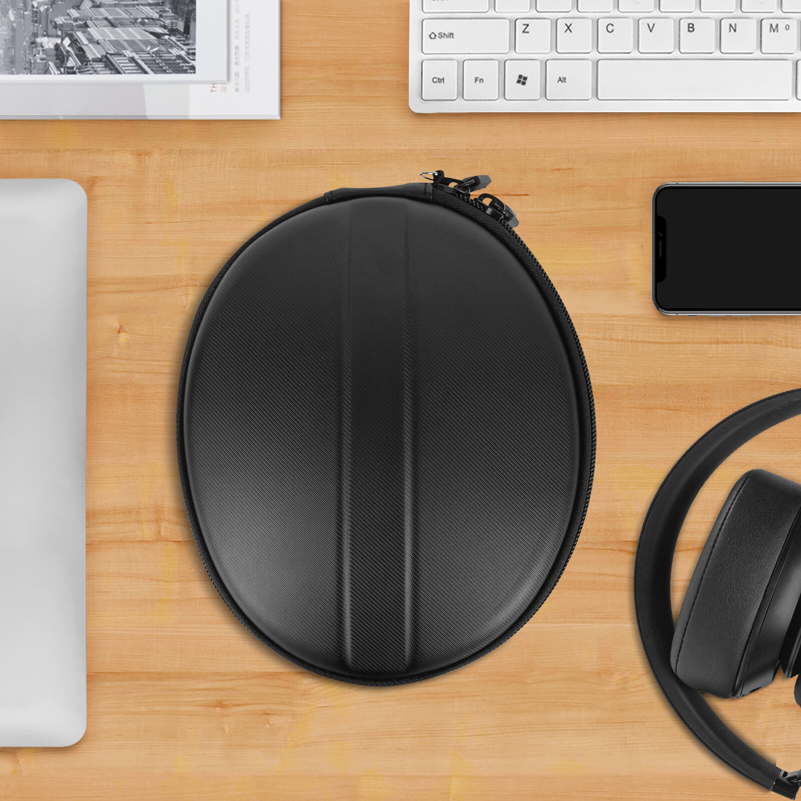 Geekria Carrying Case for Skullcandy Crusher ANC, Crusher Evo, Hesh 3 Headphones