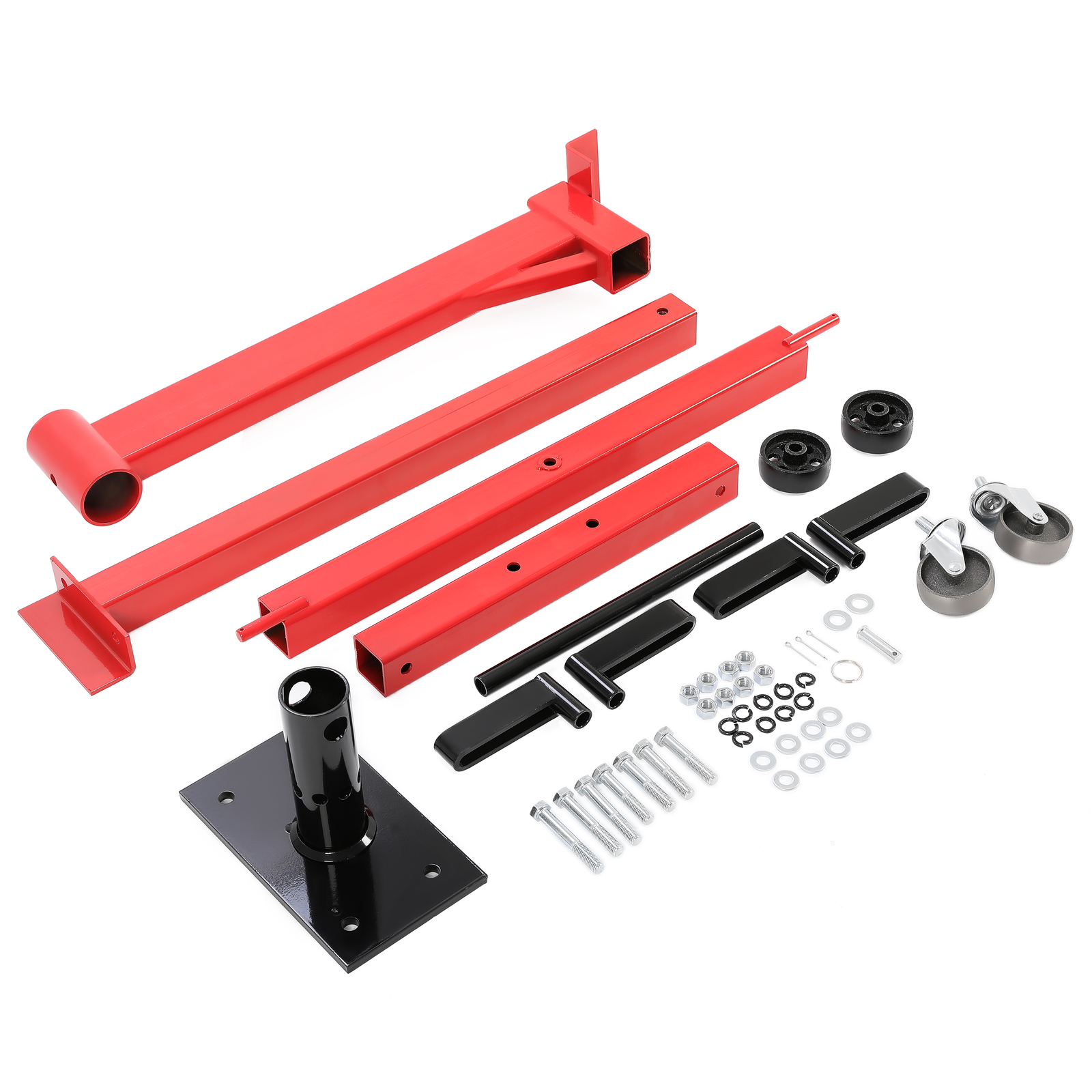 1500LBS Steel Engine Stand 360 Degree Rotating Head Adjustable Mounting Red