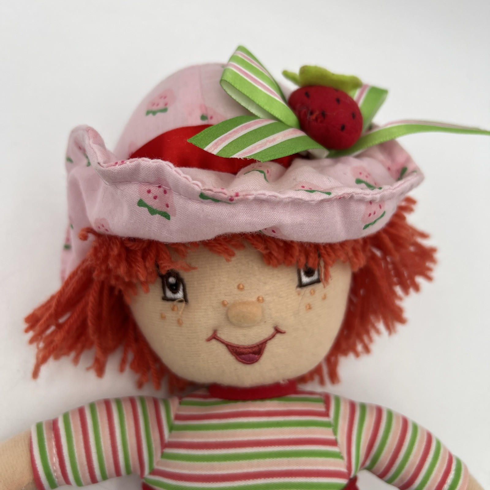 Strawberry Shortcake Plush Stuffed Animal Doll 14" Soft Toy 2008