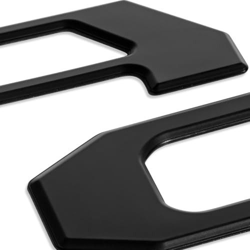 Tailgate Insert Letters Compatible with 2016-2023 Tacoma () Satin Black