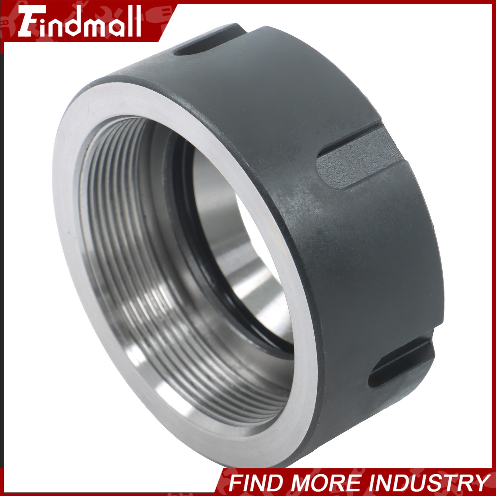 Findmall Precision ER40 Ball Bearing Collet Nut for CNC Tool Holder