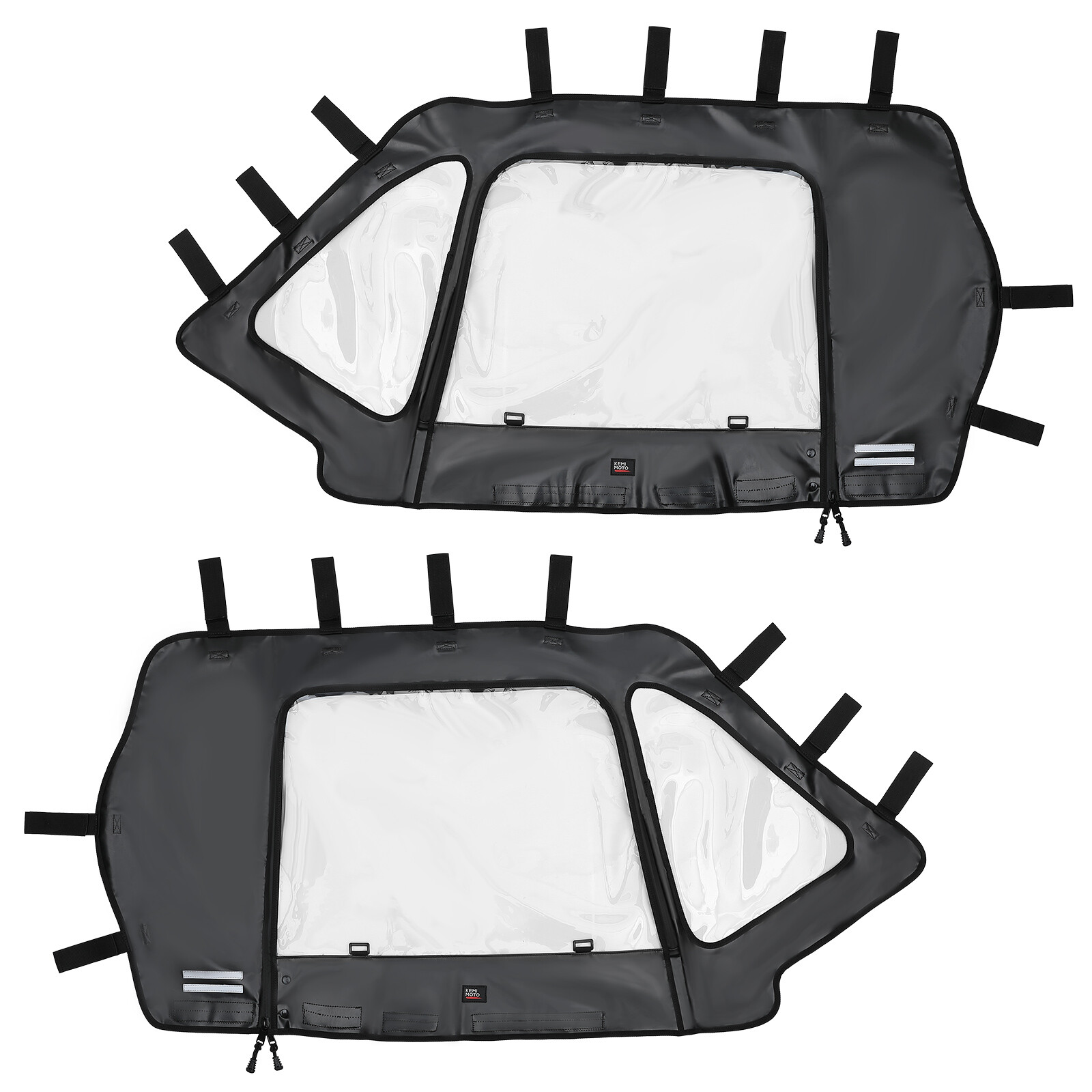 KEMIMOTO Upgraded Soft Upper Doors Set for 2020-2024 Kawasaki Teryx KRX 1000