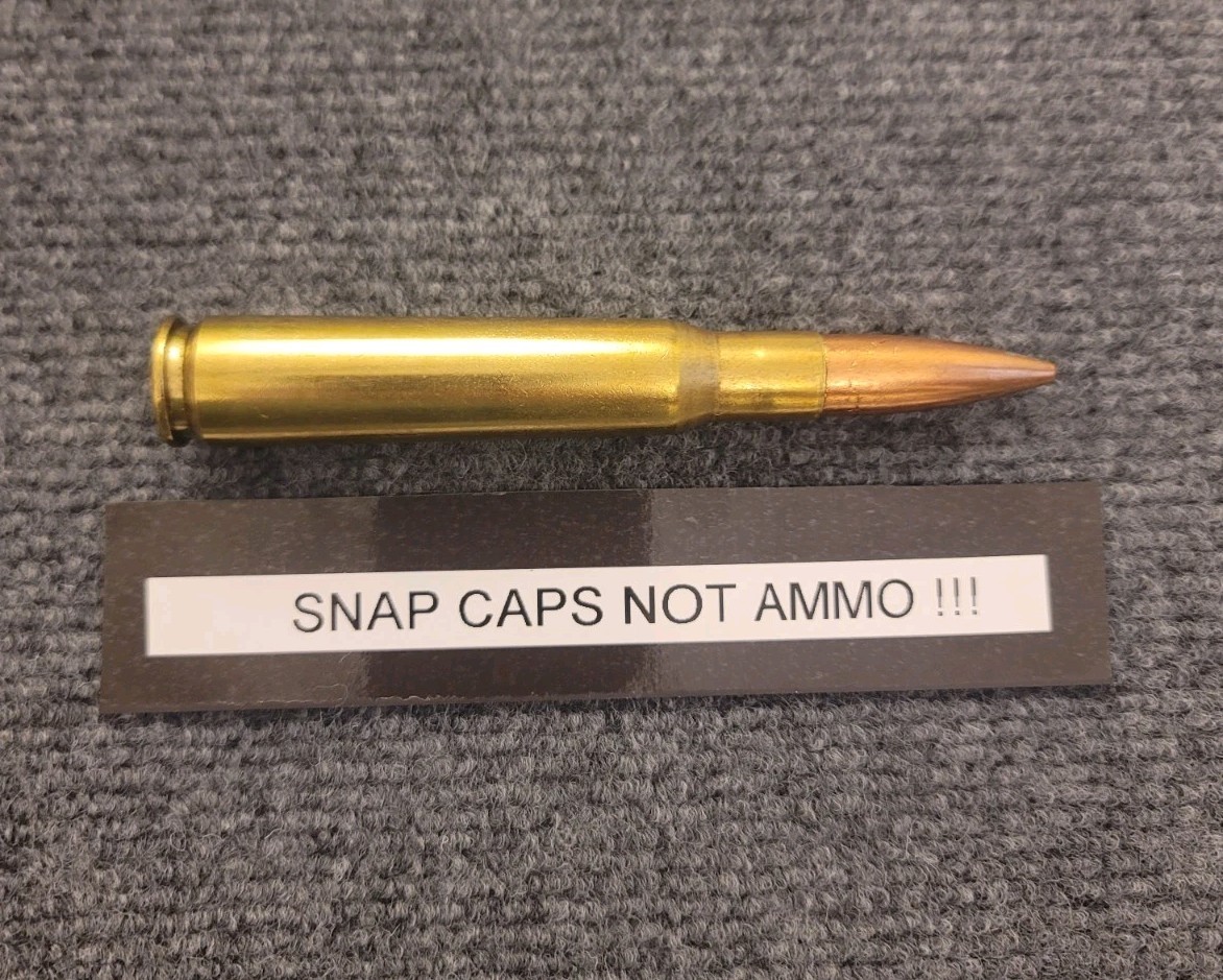 50 BMG SNAP CAP FREE SHIPPING