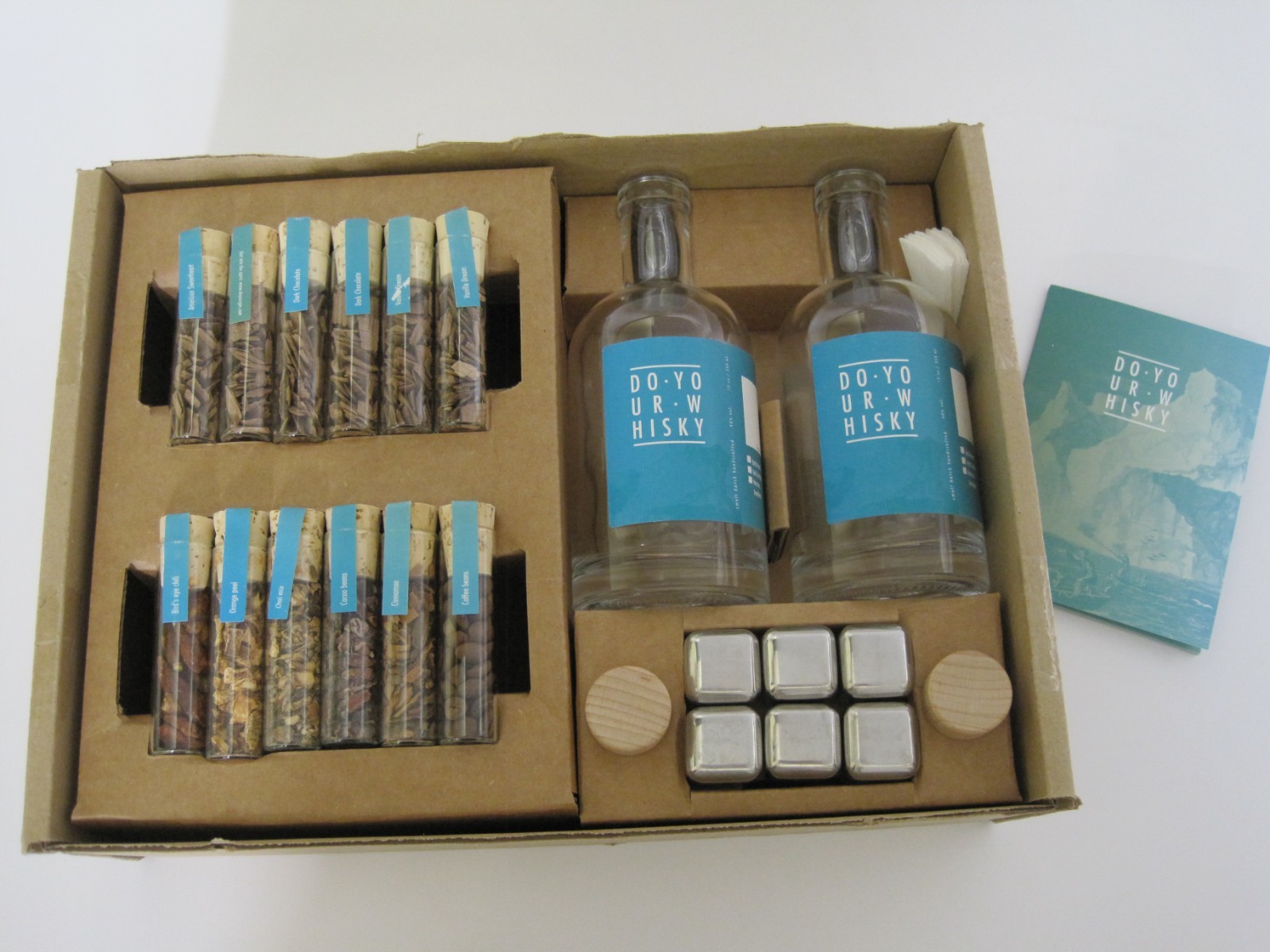 DO YOUR WHISKY Infusion DIY Kit for Homemade Whisky Flavor Original Gift Set