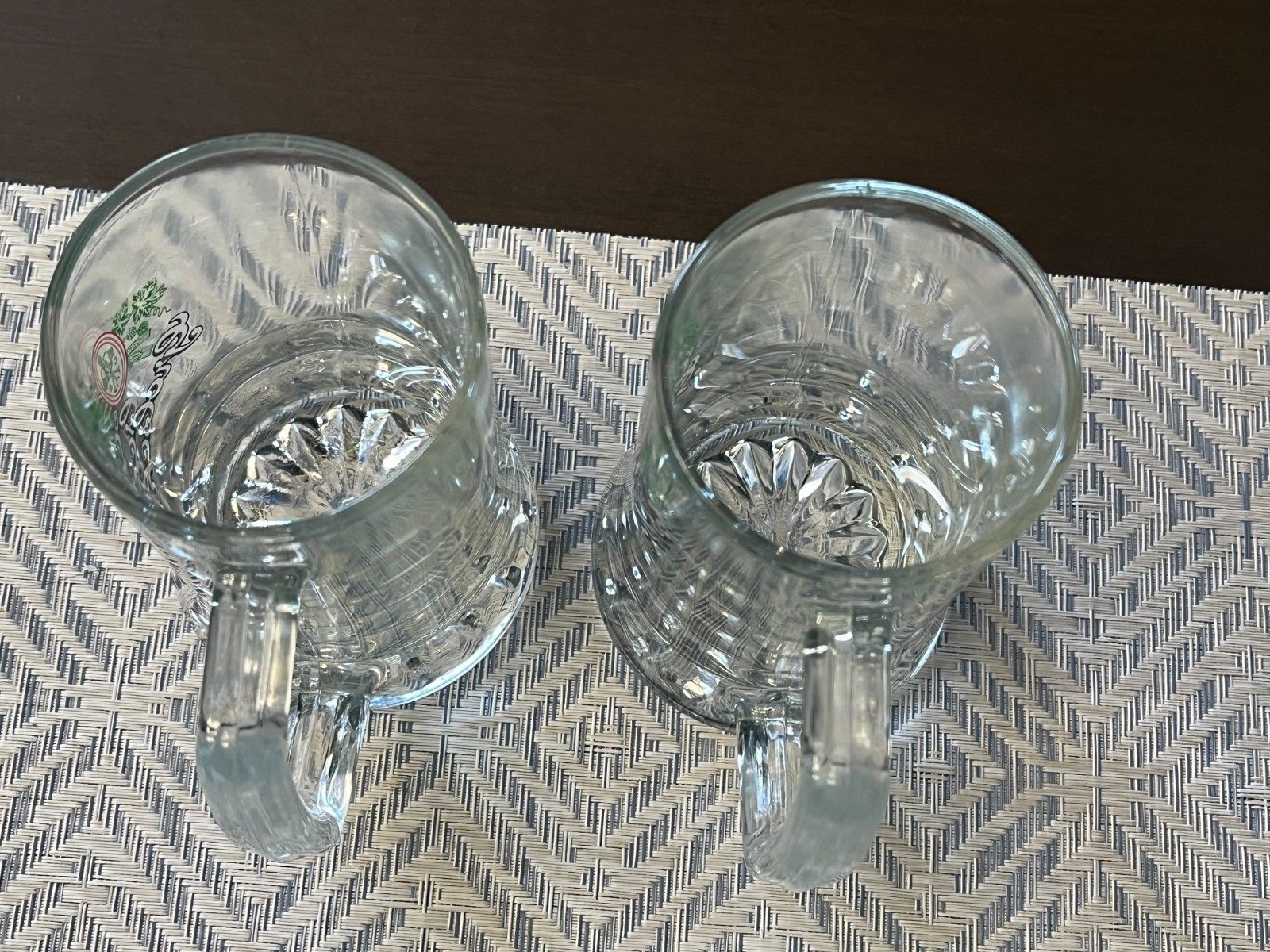 Grolsch Beer Mug Glasses Stein 0.5L Dutch Lager Pint Heavy Base Brewery Barware