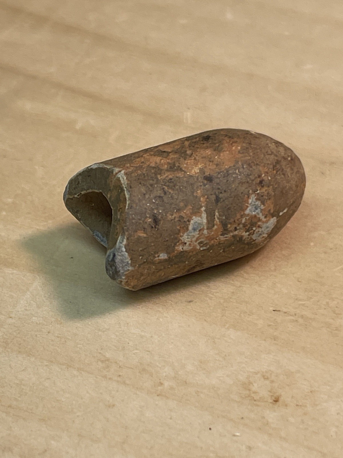 Three Dug Civil War Carved Bullets Camp Art Soldier Art Recovered From Dalton Ga