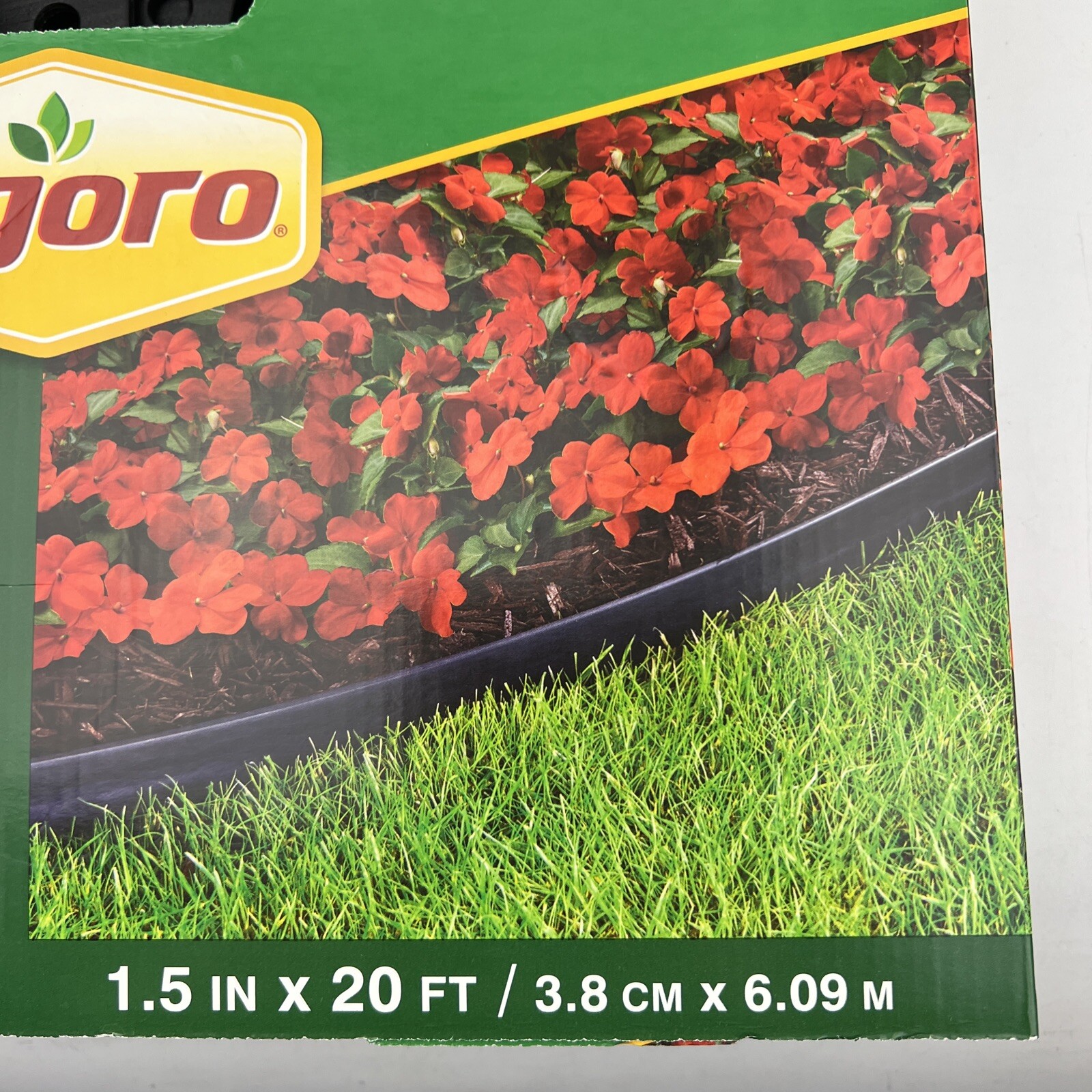 Vigoro 20 Ft. No-Dig Landscape Edging Kit Black 1000 023 723