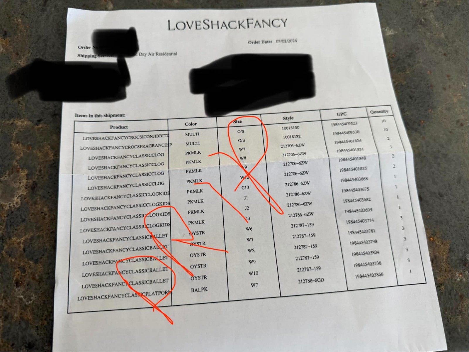 CROCS x LoveShackFancy CLOGS Size C13 J1 1m J2 2m J3 (Kids Classic) 212786-6ZW