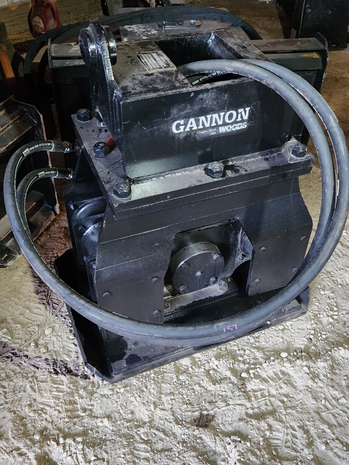 TAG Wain Roy Excavator Hydraulic Vibratory Plate Trench Compactor QC30 1.75" Pin