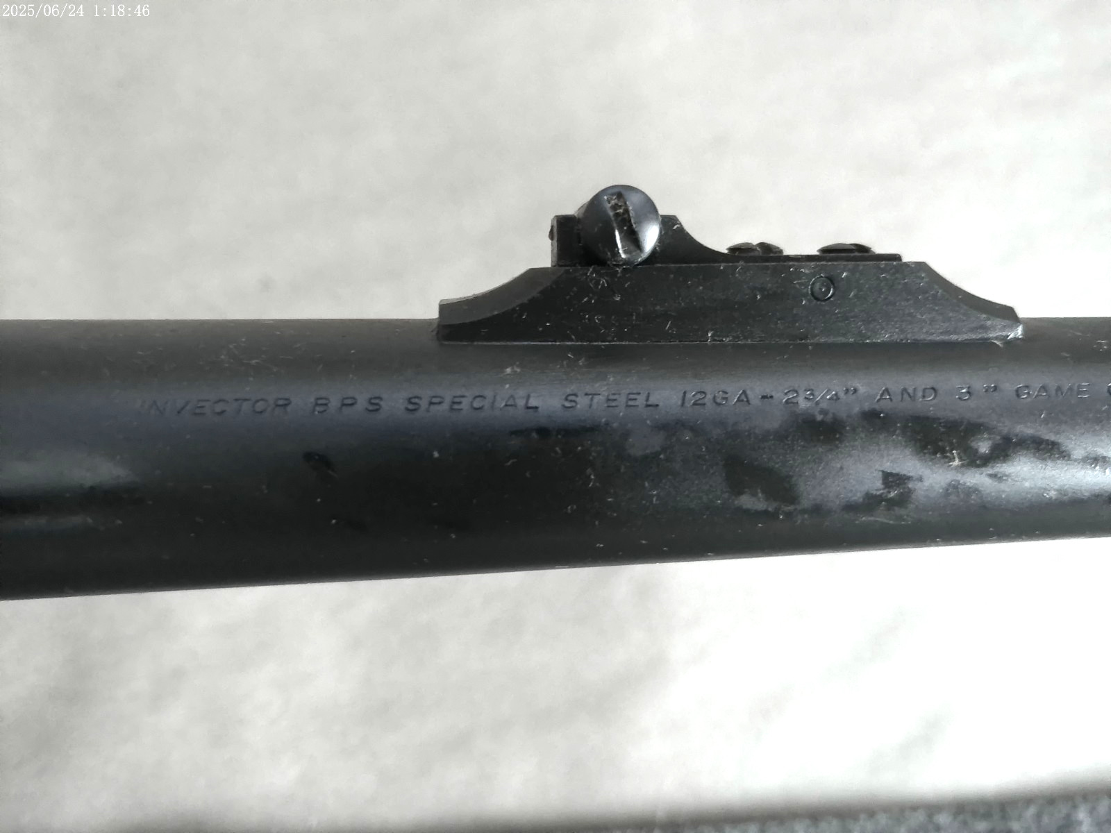 Browning BPS 12GA 20.5 inch Rifle Sight Invector GAME GUN new shotgun barrel