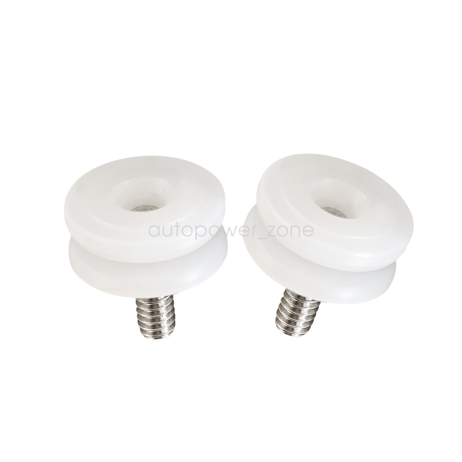 Rear Quarter Window Roller Glass Set For 68-72 GM A body GTO Chevelle 442 GS 16p