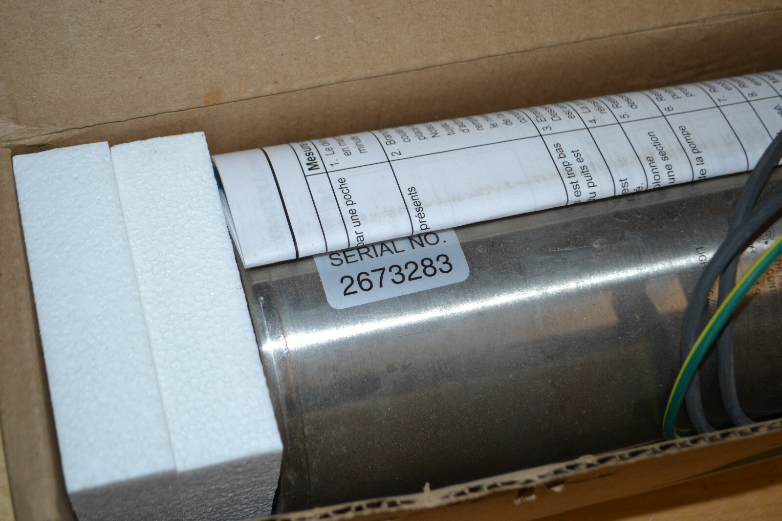 FLINT & WALLING ~ 4F10S05005 ~ Submersible Pump, 1/2HP, 2 Wires, 10 GPM, 1 Phase