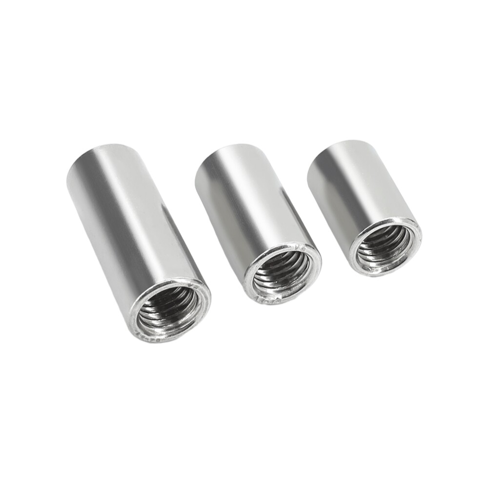 Stainless lengthen Round Nut Standoff Spacer Pillar Female Thread Studs M2 - M20