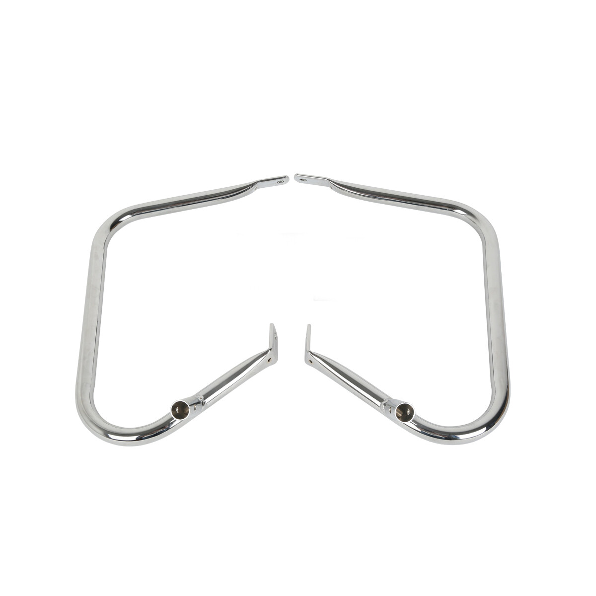 Chrome Hard Saddlebag Guards Bracket Fit For Harley Electra Road Glide 1997-2013