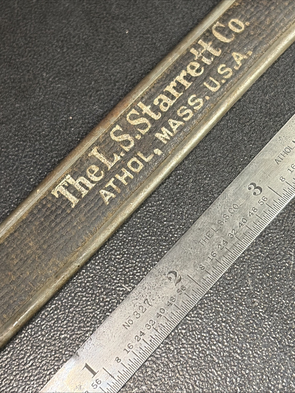 The L.S. Starrett Co. Pocket Ruler No 327 6” Athol MA