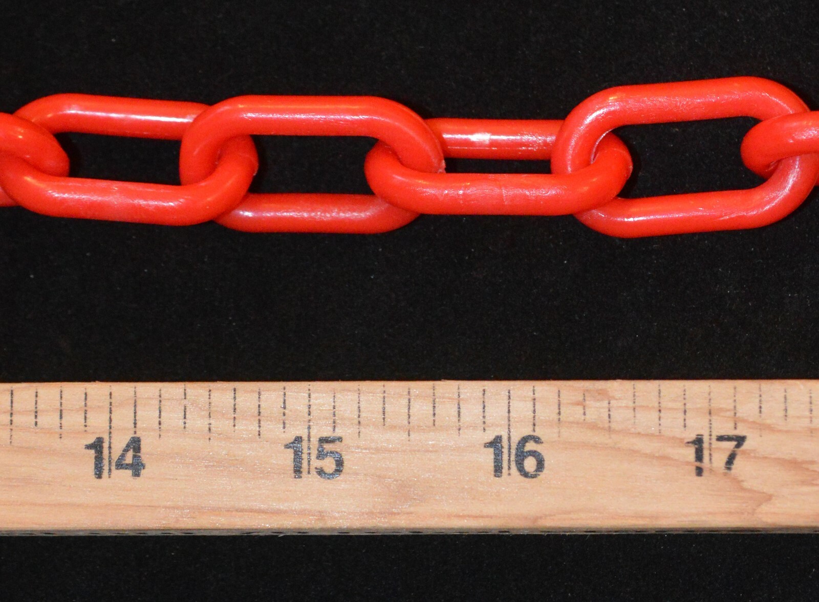 PLASTIC CHAIN GOAT ANIMAL COLLARS 1 1/2" X 3/4" LINKS 28" LONG