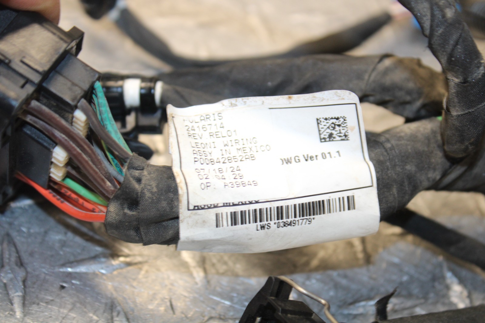 24 Polaris RZR Pro R / R4 2.0 Engine Main Wiring Harness Loom OEM 2416714