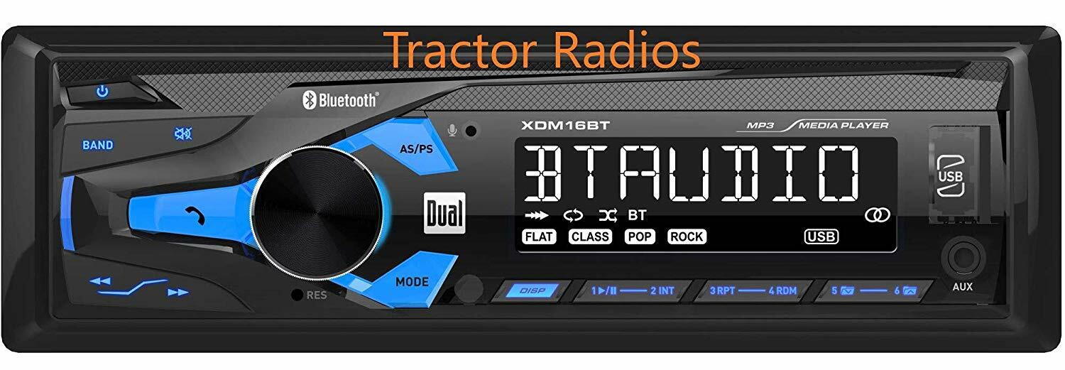 Plug & Play Kubota Tractor Radio AM FM Bluetooth RTV 1100 RTX 1100C B2650 LX2610