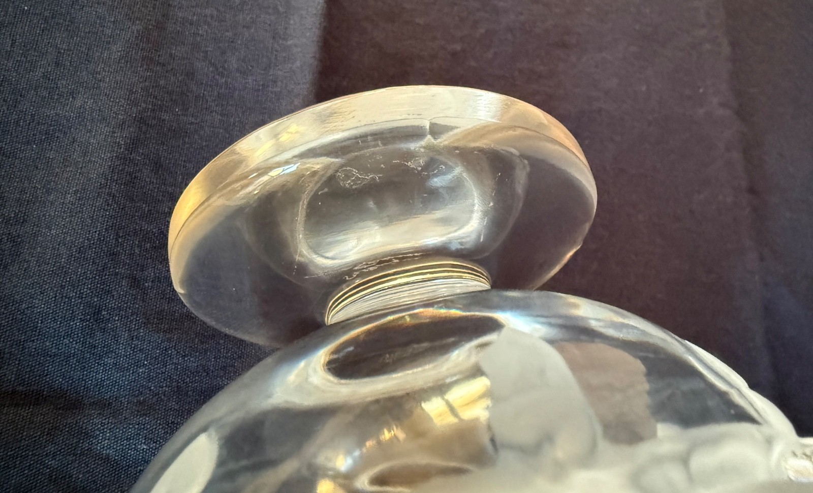 SIGNED Vintage Lalique Frosted Glass Satin Crystal Dampierre Bird Vase