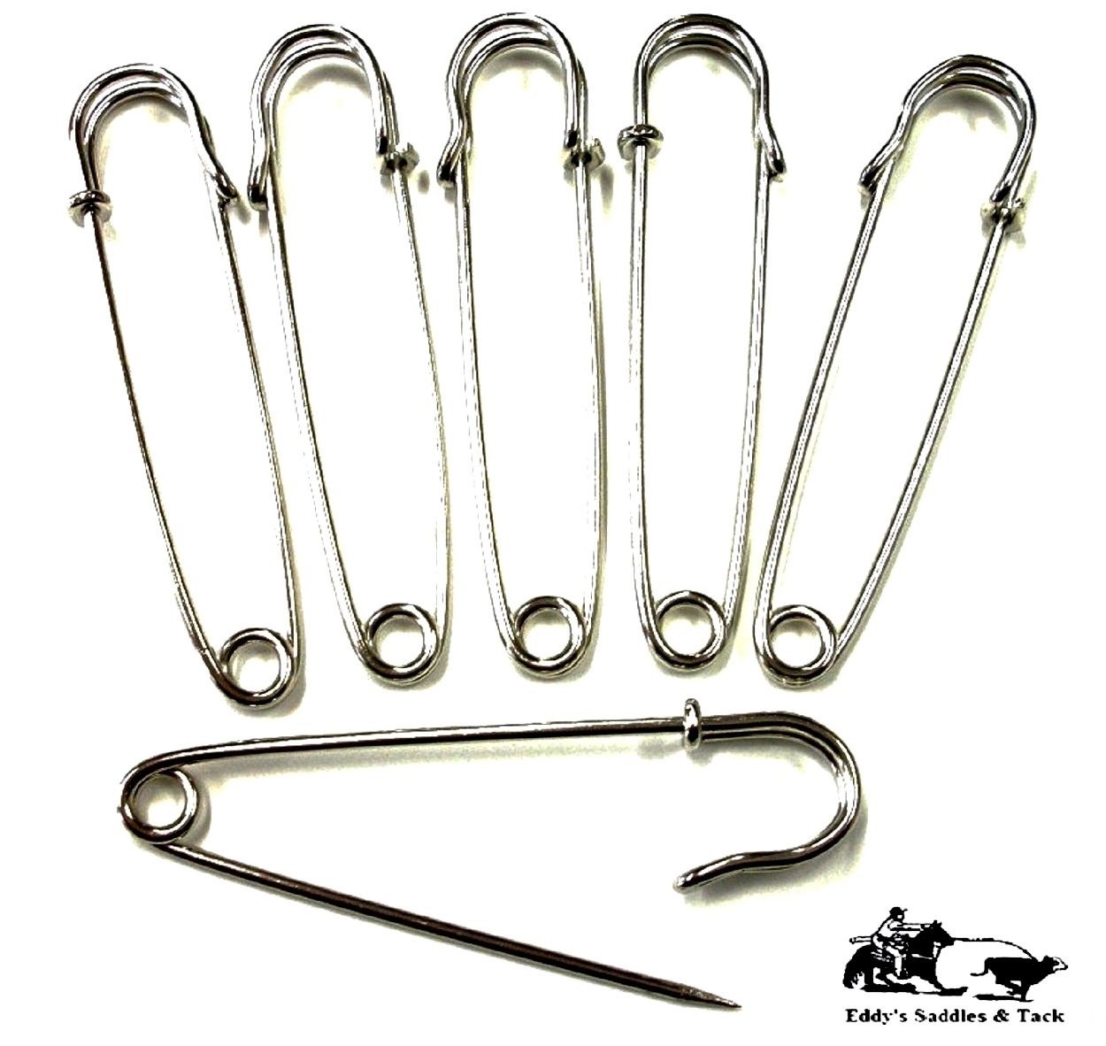 Blanket Pins 3" Long Package of Six New