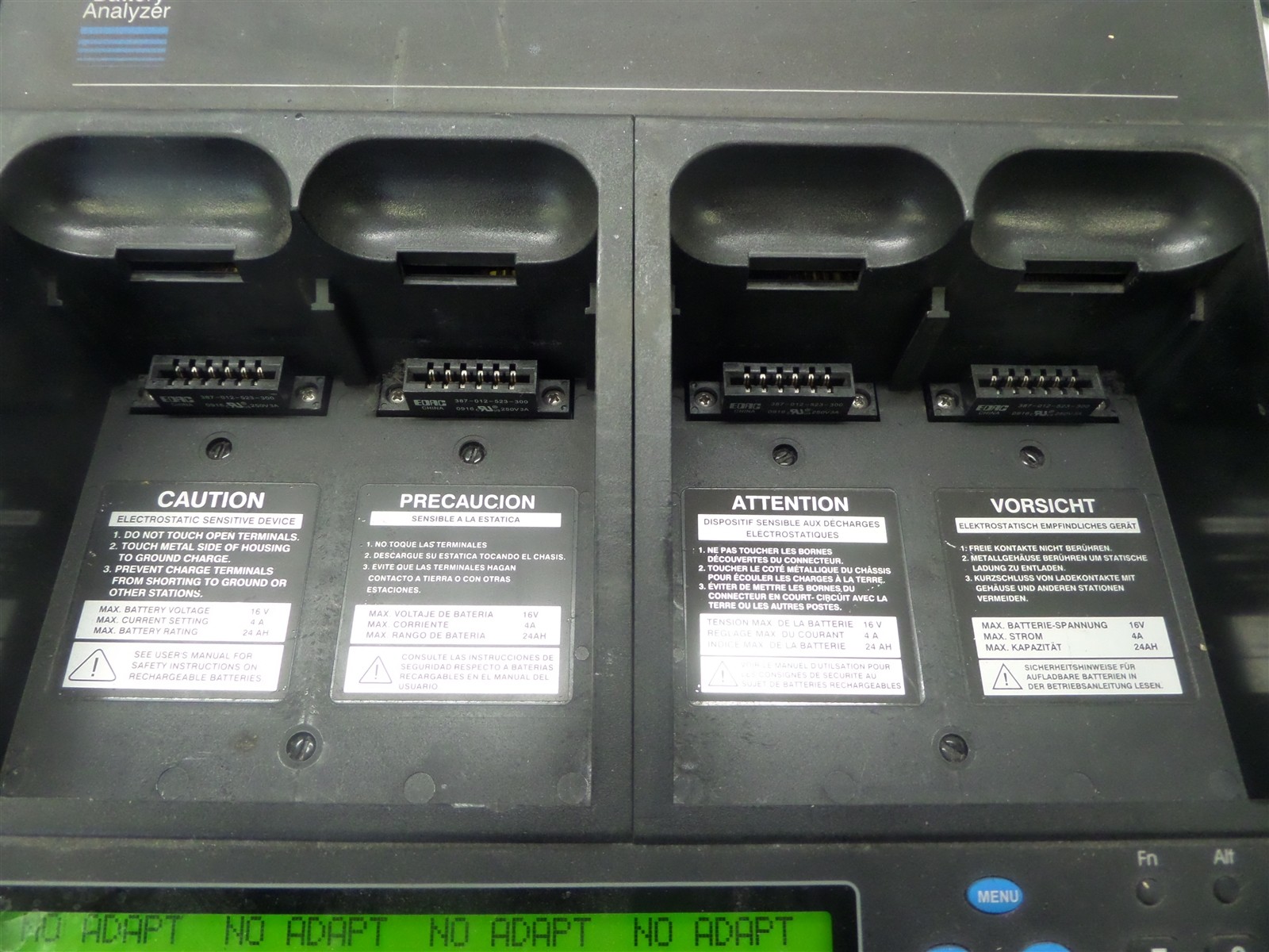 Cadex C7400 Battery Analyzer - No Battery Adapters