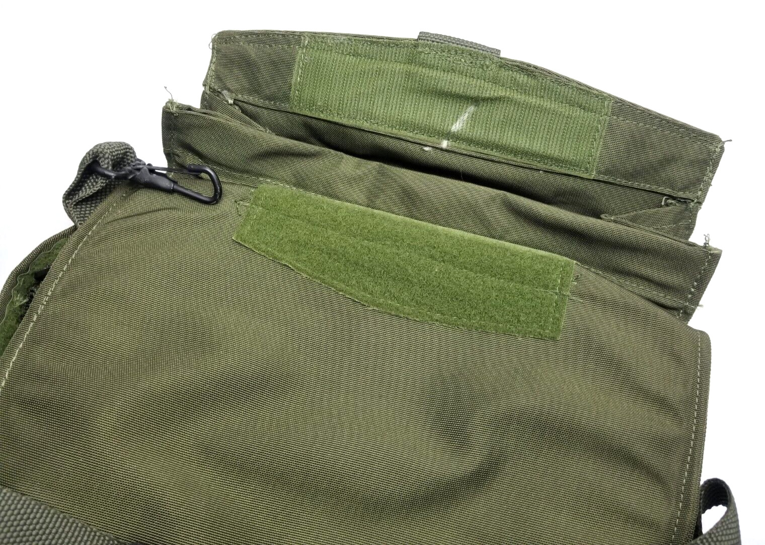 USGI MILITARY M40 SERIES GAS MASK BAG OD GREEN CARRIER ARMY PACK HAVERSACK EXC