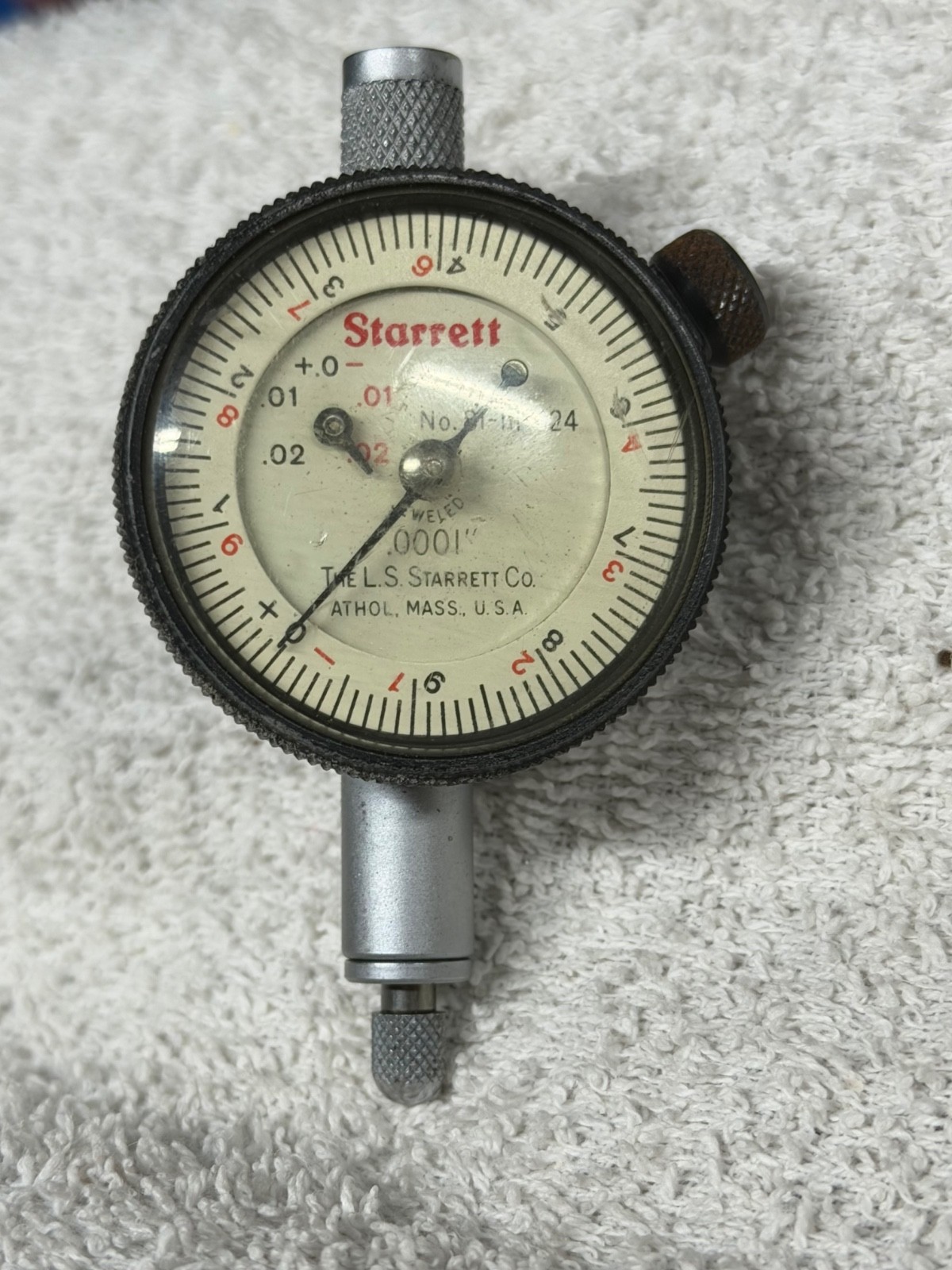 Starrett 81-111-624 .0001" res indicator