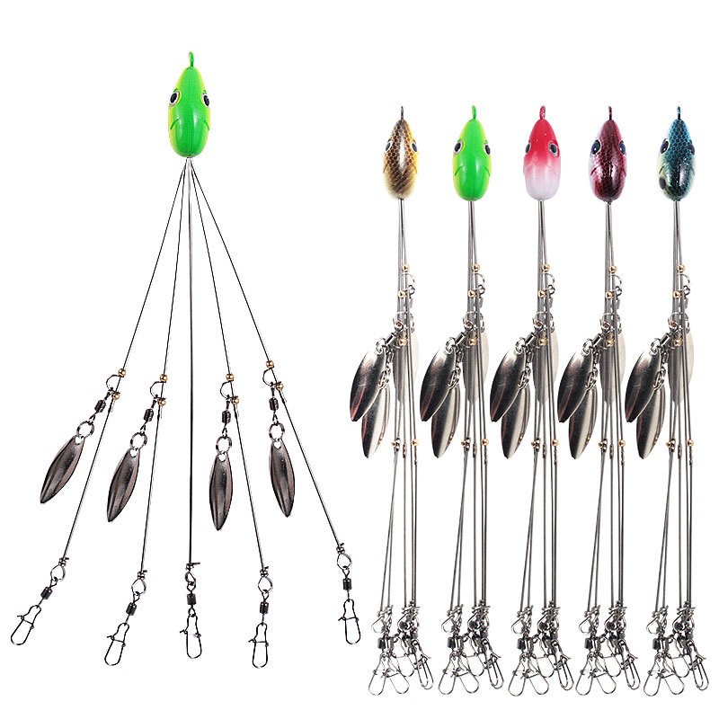 200 Umbrella Alabama Rig 4 Blades 5 Arms Alabama Rig Bass Fishing Lure Bait Tool