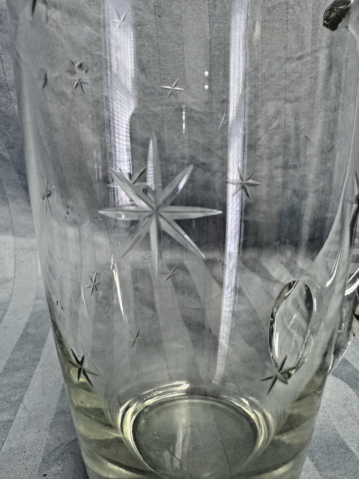 Vintage 1950s MCM Atomic STAR DUST by C G QUARTEX Cocktail Set Pitcher and More