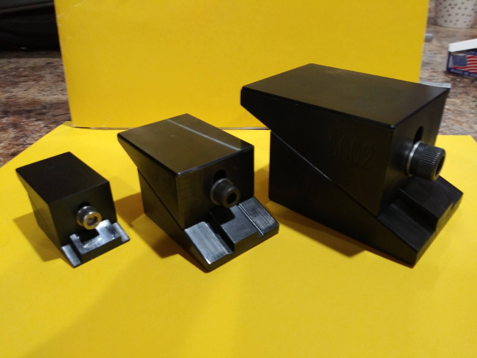 SET OF 3 AD-EZ Adjustable Precision Parallel  Blocks PT#AP19, PT#AP54, PT#AP65