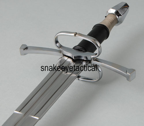 15TH CENTURY LONG FULL TANG TEMPERED BATTLE READY HANDMADE SHARP EDGE SWORD