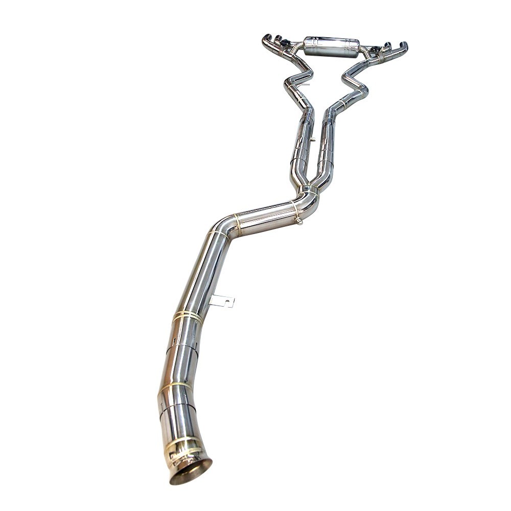 Catback Exhaust Kit For 2020-2025 BMW M340i M440i Stainless Steel 4'' Tip