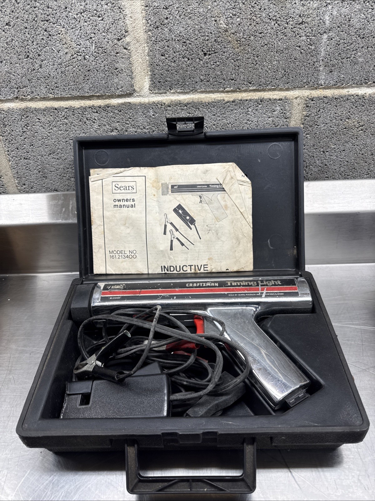 Vintage Sears Craftsman Inductive Timing Light Model 161.213400