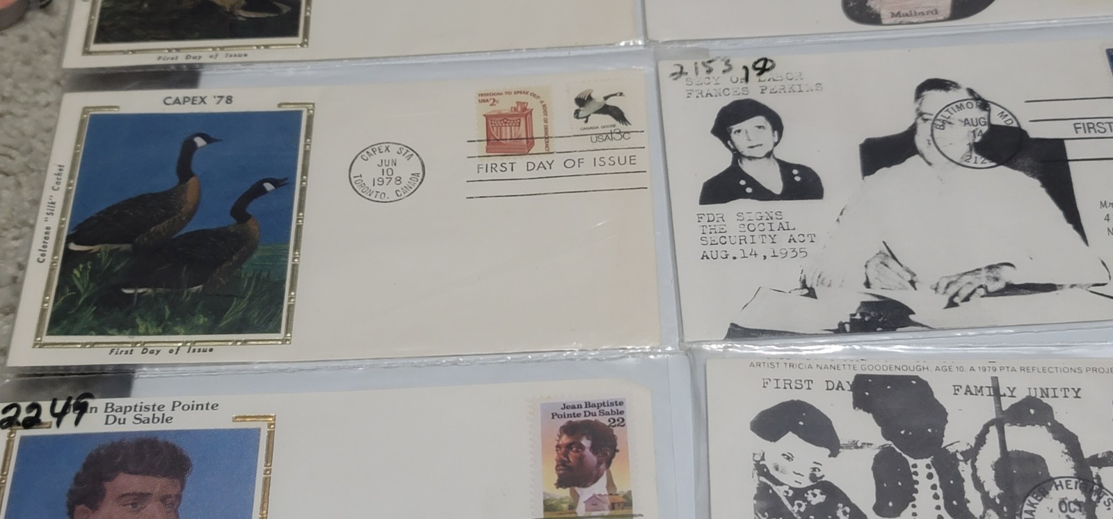 Vintage First Day Cover Lot of 16 1959-1987 USPS FDC Collection