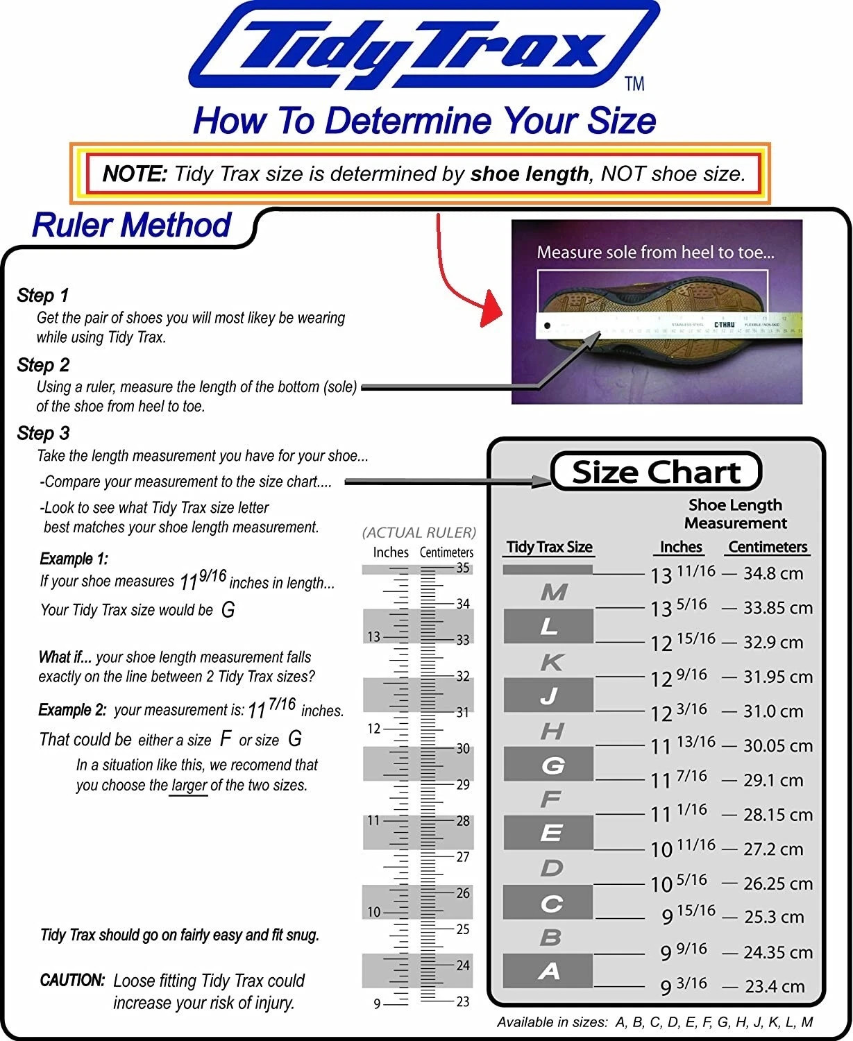 (Size 10.5 Men's - 11.5 Women) Tidy Trax (E) Hands-Free Shoe Boot Indoor Covers