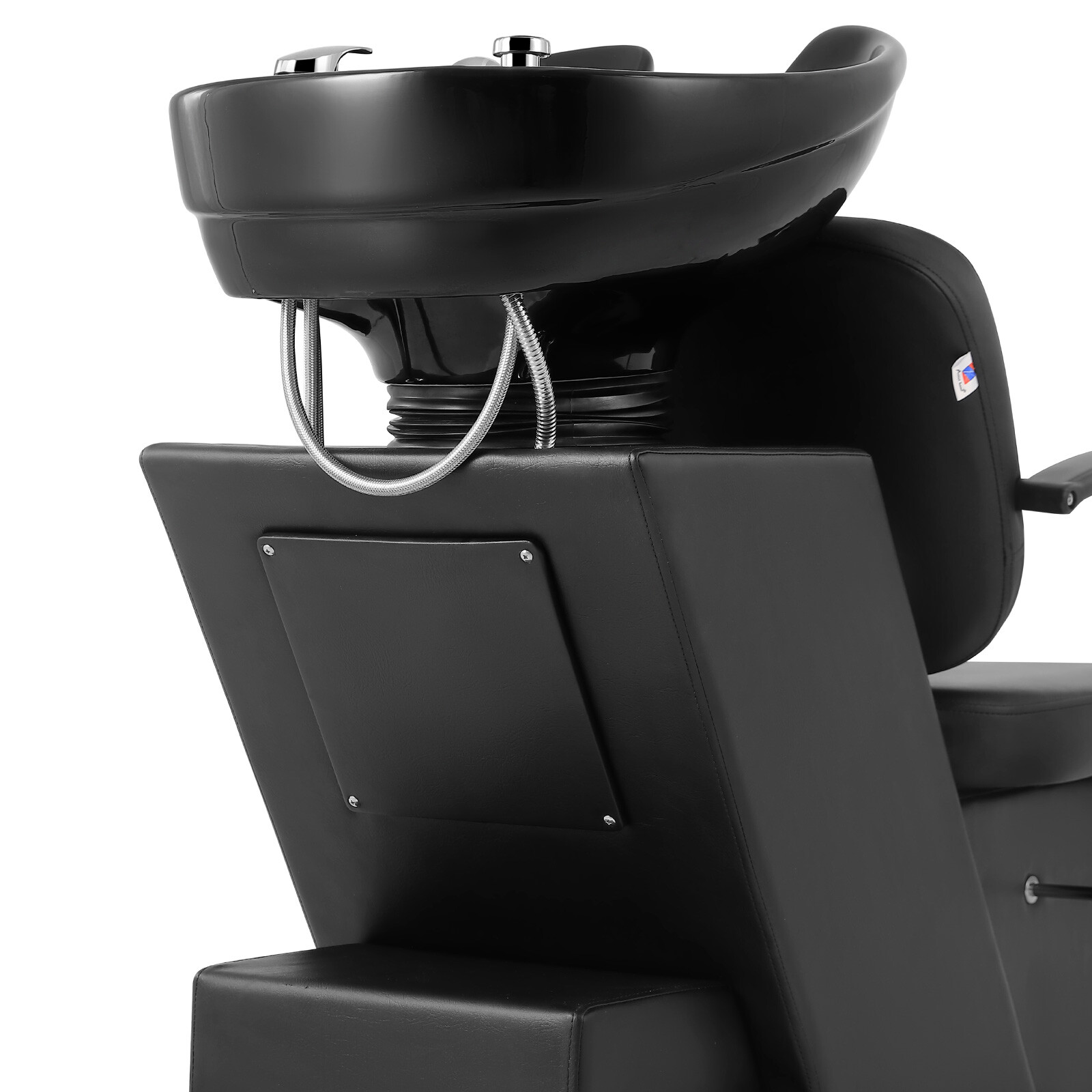 Artist Hand Backwash Barber Shampoo Chair Ceramic Bowl Sink Unit Salon Station