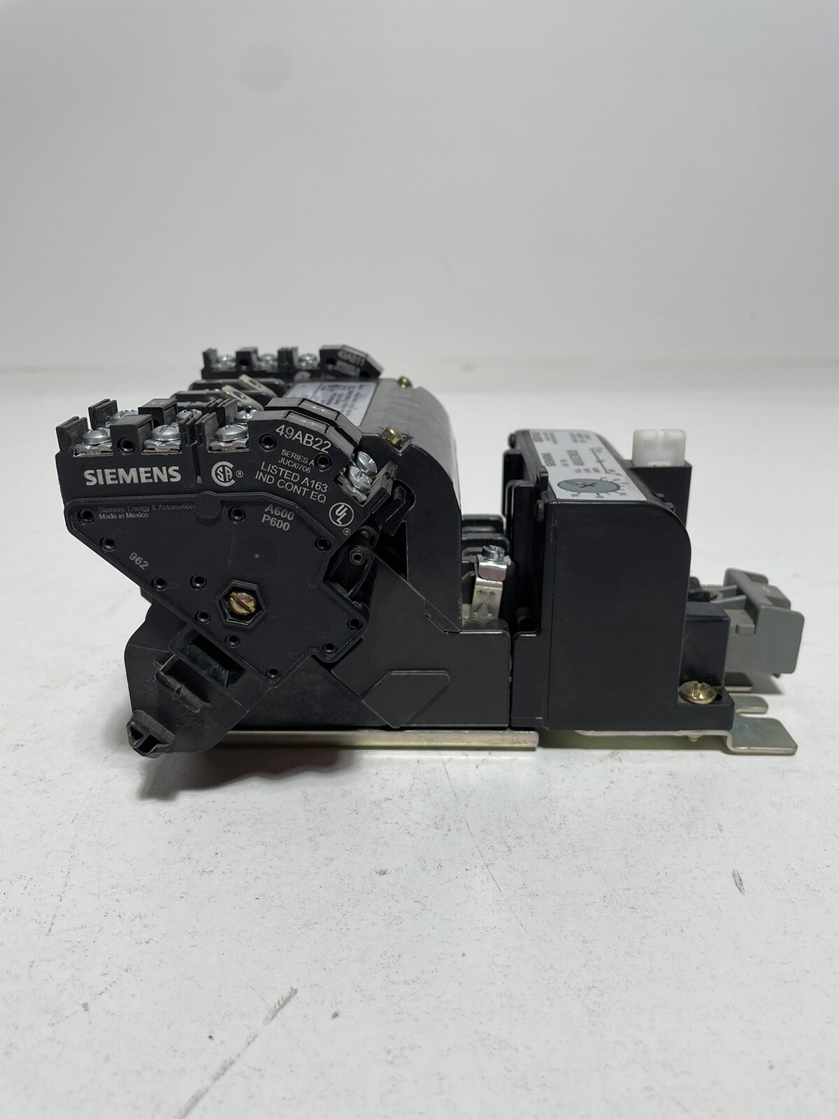 Siemens 14DS32A Size 1 27A Starter with Overload