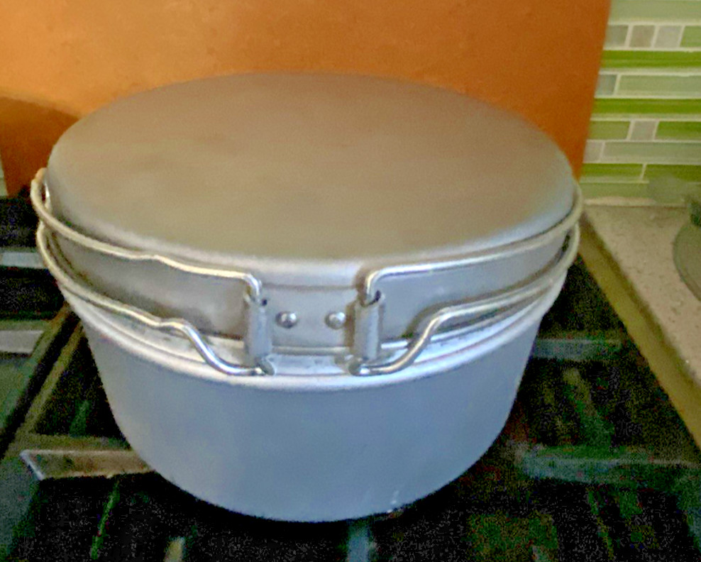 Vintage 1969 Leyse US Military 3 Piece Cooking Set Militaria Made in USA