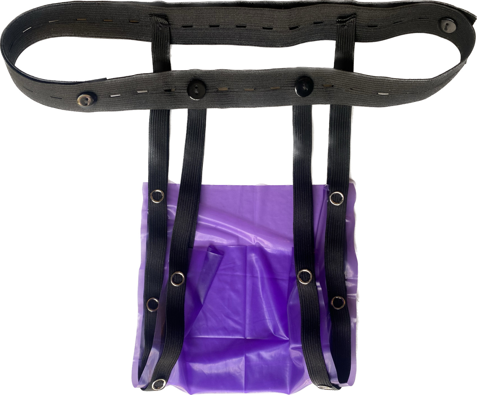 4 Flavored SancDam Ultra-Thin Oral Sex Dam W/Elastic Strap Belt (Dental Dams)