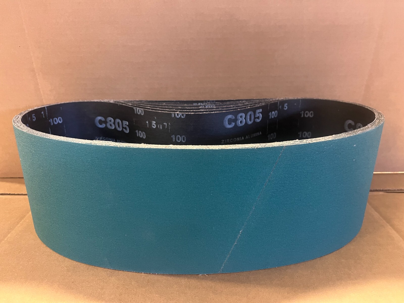 6" X 48" PREMIUM GREEN ZIRCONIA SANDING BELTS, 5 PACK! 50-100 GRIT, YOU CHOOSE!