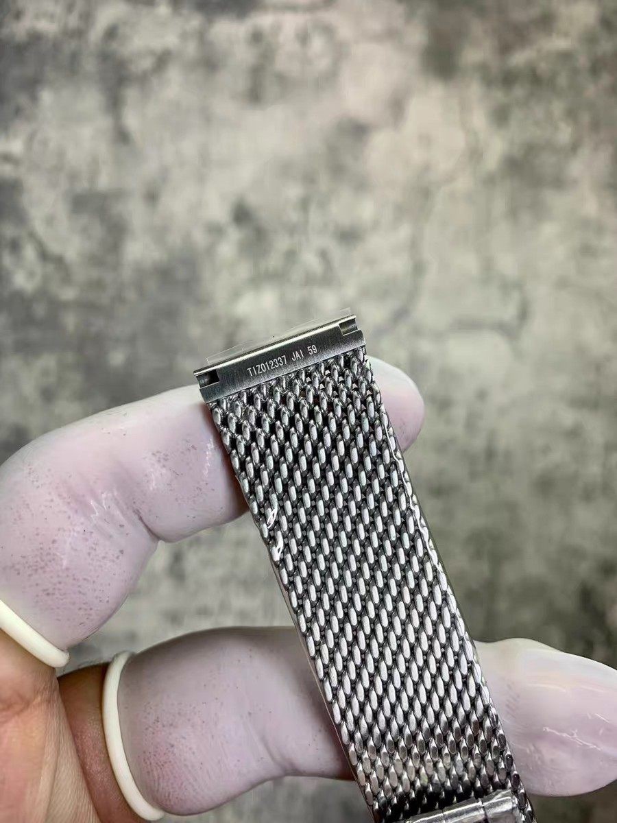 20mm Braided Solid Stainless Steel Mesh Band For Omega Seamaster W. Spring Bars