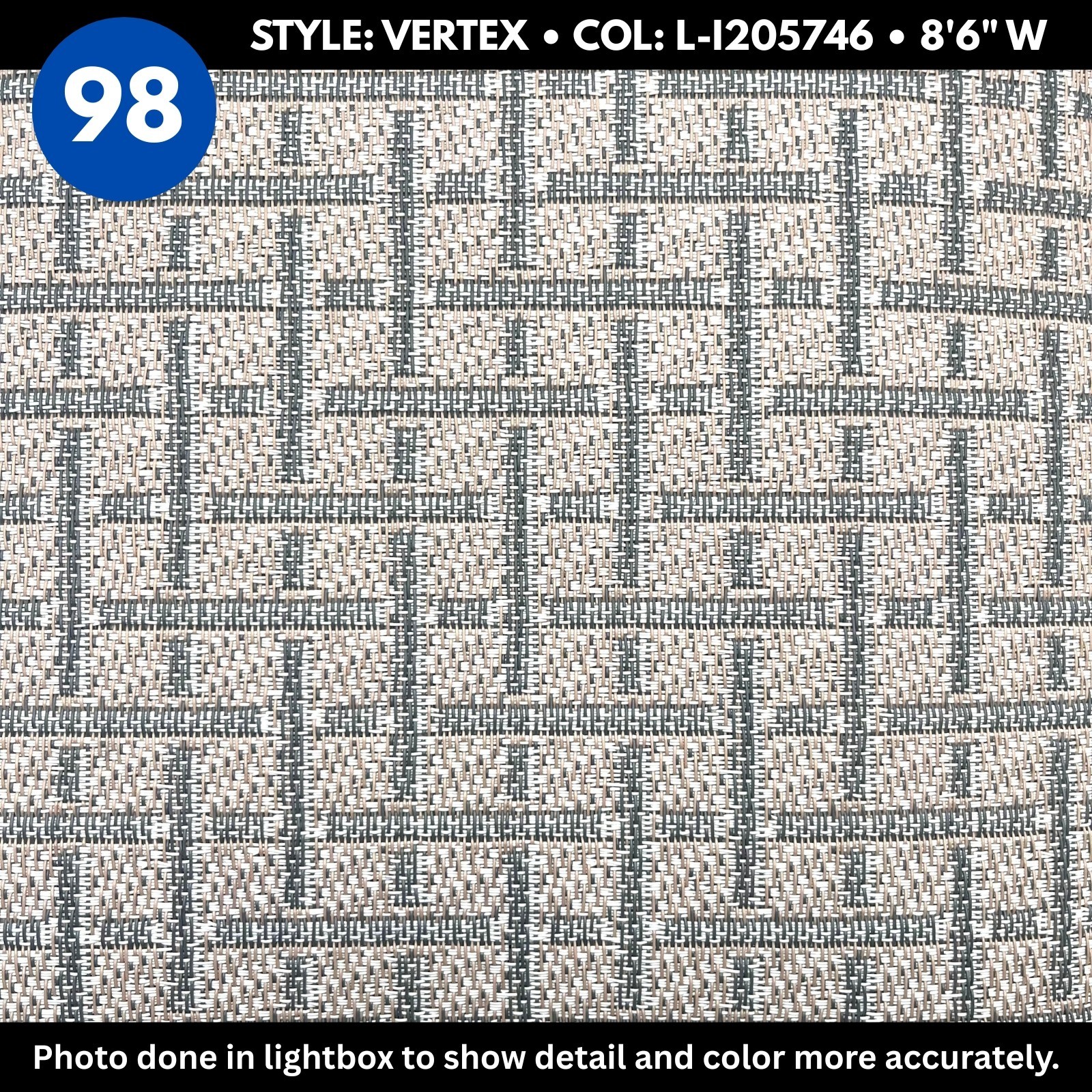 Woven Vinyl Flooring | Samples - 4.5" X 4.5" - Sample 95-108
