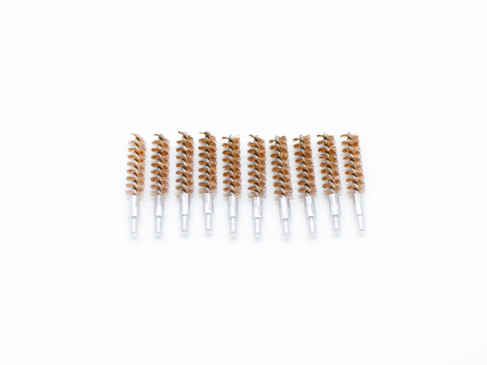 10 Pack- .30 Cal Phosphor Bronze Bore Brushes for Gun Cleaning and Maintenance