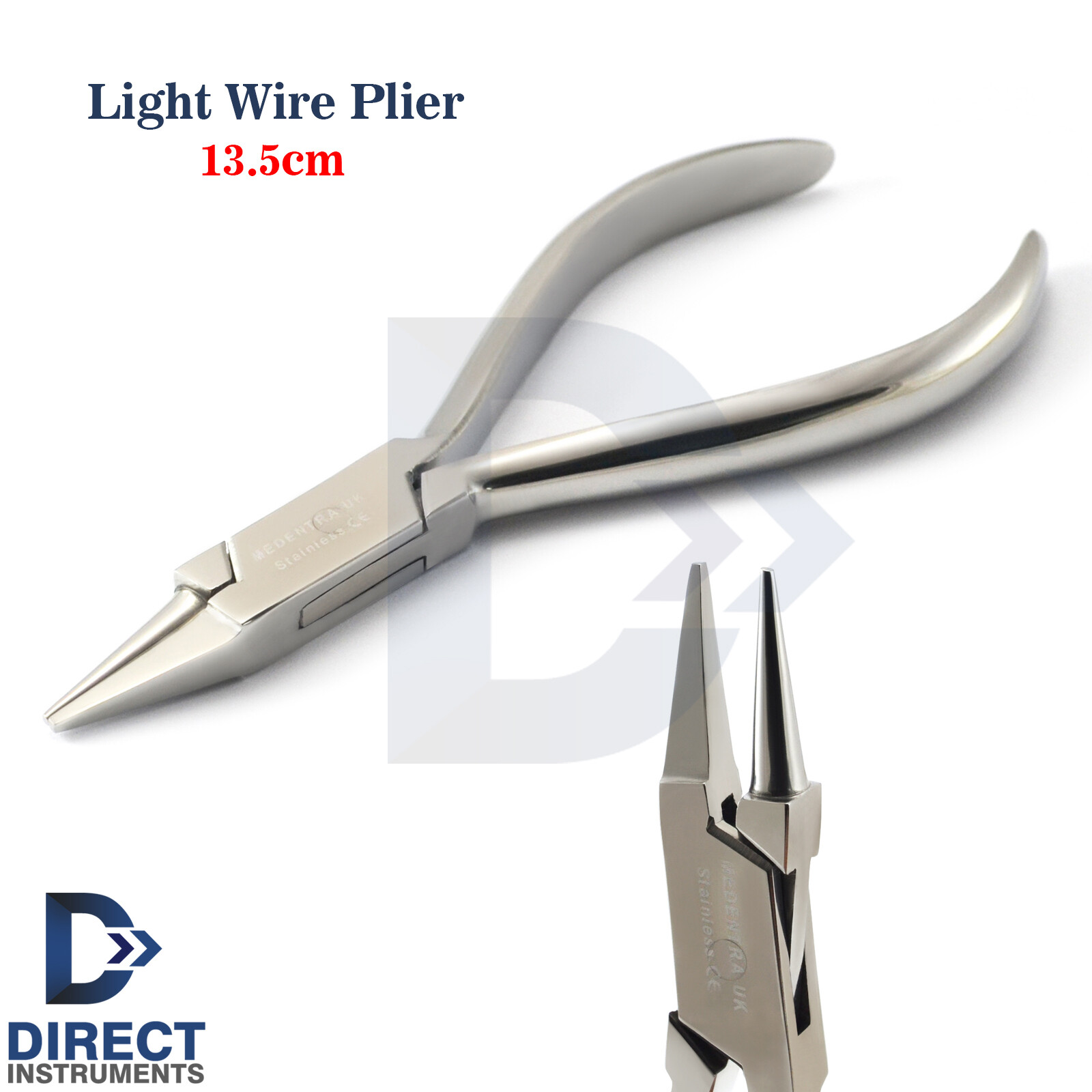 MEDENTRA Professional Dental Pliers Orthodontic Braces Wire Bending Loop Forming